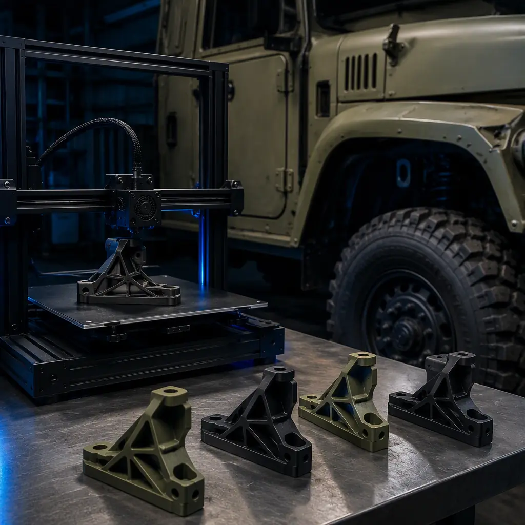 3D Printing for Military & Defense Land Vehicles
