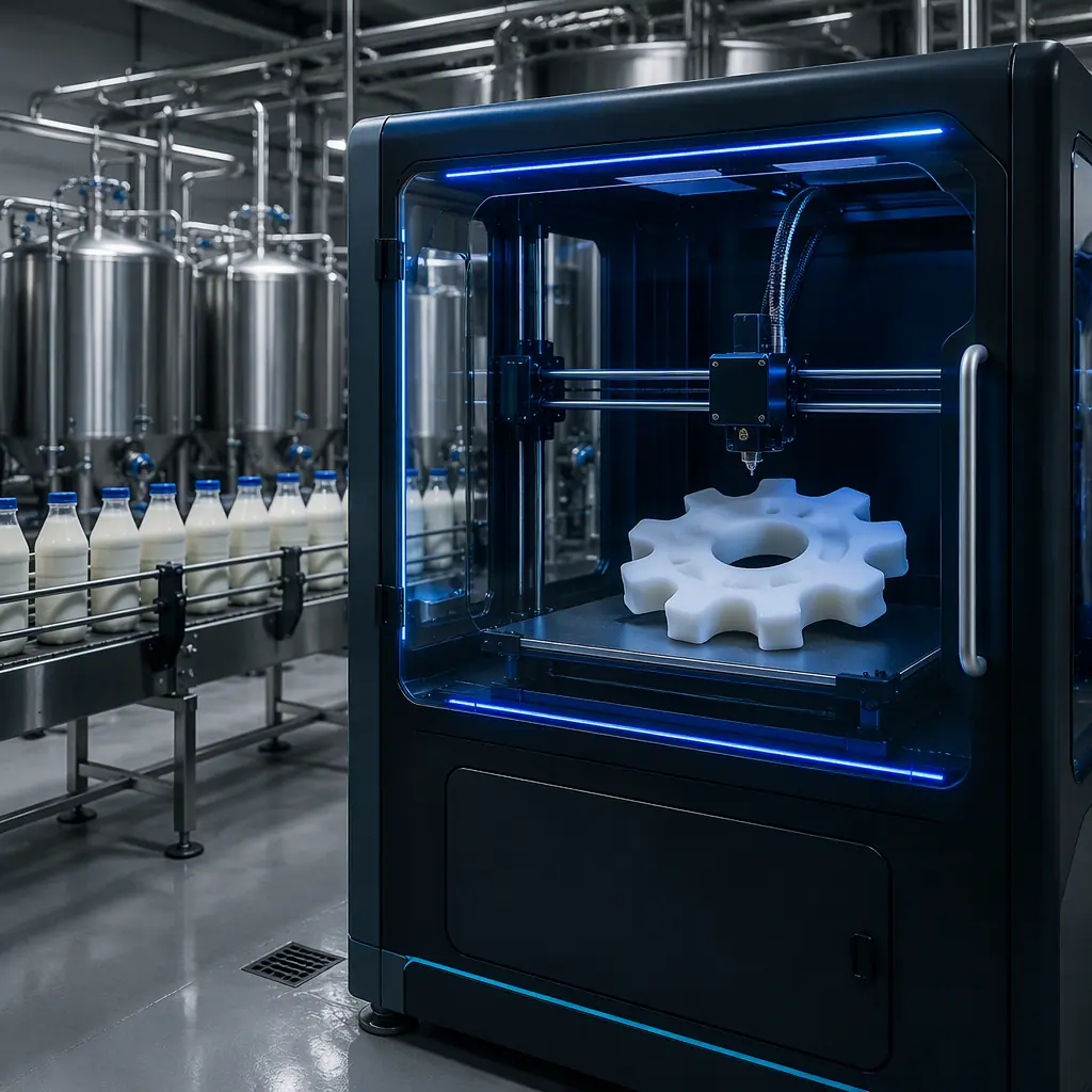 3D Printing for Dairy Processing Equipment