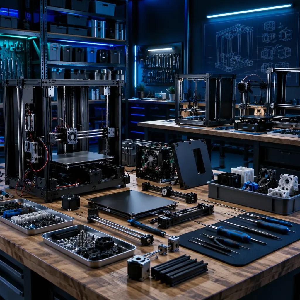 Depot Repair & Swap Pool Design for 3D Printer Fleets
