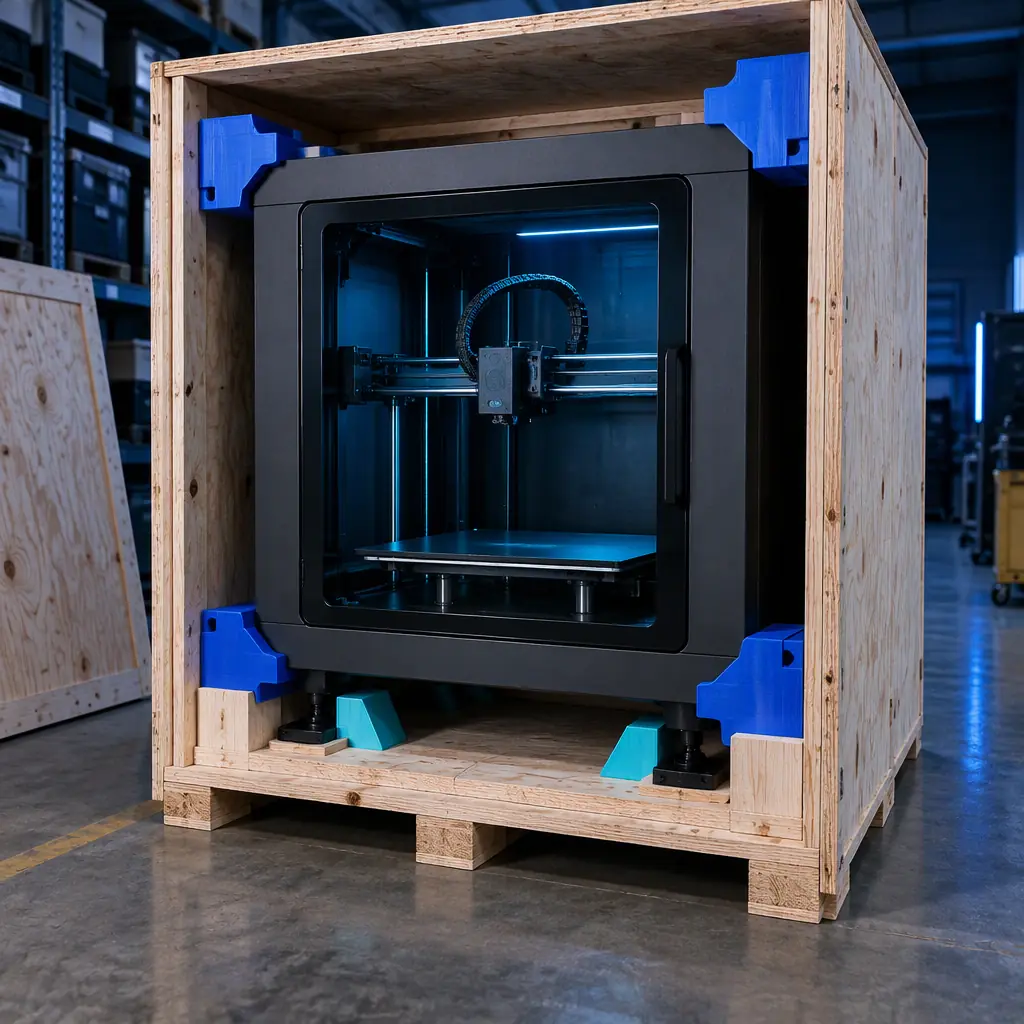 Returnable Dunnage and 3D Printed Packaging Inserts for Printer Logistics