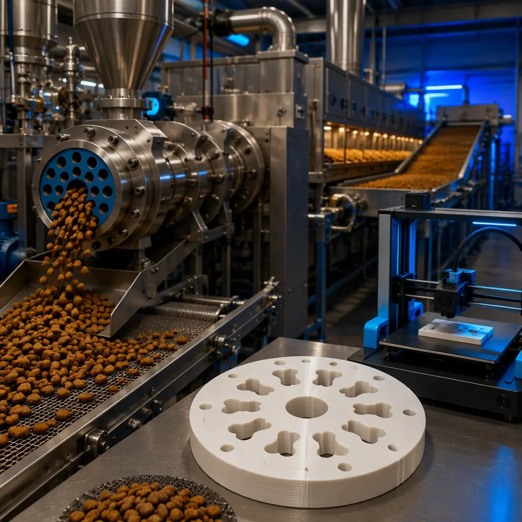 3D Printing for Pet Food Manufacturing: Distributor Guide to Extrusion & Packaging Parts