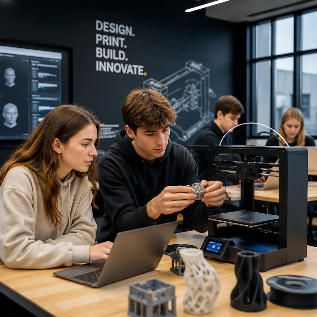Precise3D printers in education setting